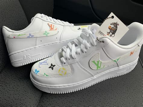 nike air force custom lv|lv air force 1 shoes.